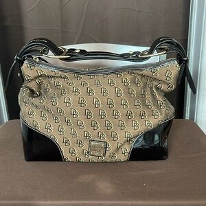 Dooney & Burke Nikki Monogram Hobo Bag and Wallet Set.
